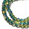Crackle Glass Beads Strands CCG-C002-6mm-06-3