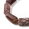 Natural Strawberry Quartz Beads Strands G-L552R-02-4