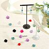SUNNYCLUE Opaque Resin Pendants RESI-SC0001-50-4