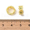 Rack Plating Brass Beads KK-B088-01C-01G-3