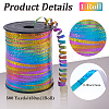 500 Yards Holographic Plastic Ribbon OCOR-WH20003-09B-2