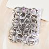 202 Stainless Steel Polishing Hoop Earrings EJEW-M106-02P-07-2