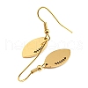 PVD Vacuum Plating 304 Stainless Steel Dangle Earrings EJEW-B032-01G-2