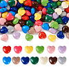 130Pcs 13 Colors Opaque Acrylic Beads OACR-TA0001-37-2