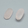 Natural Rose Quartz Cabochons G-L533-42-2