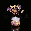 Mother's Day Natural Ametrine Chips Tree Decorations PW-WG5CB05-04-1