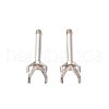 304 Stainless Steel Stud Earring Findings STAS-B091-02B-04P-1