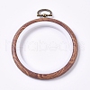 Plastic Cross Stitch Embroidery Hoops FIND-WH0052-11-1
