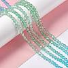 Transparent Glass Beads Strands GLAA-E036-07F-3