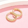 Hollow Square Brass Hoop Earrings EJEW-Z102-22G-2