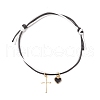 2Pcs Adjustable Waxed Polyester Cord Bracelets BJEW-JB11788-3