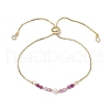 Brass Chain Bracelet BJEW-JB11700-3