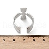 304 Stainless Steel Cuff Rings RJEW-S630-01GP-A-5