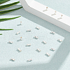 GOMAKERER 20Pcs 925 Sterling Silver Beads STER-GO0001-48-7