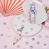 SOFPLATE 100Pcs Opaque Acrylic Beads MACR-SP0001-35-4