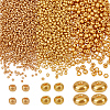 HOBBIESAY 3 Styles 2966 Pcs Glass Seed Beads SEED-HY0001-18-1