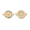 Tibetan Style Alloy Connector Charms FIND-H039-70KCG-1