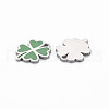 316 Surgical Stainless Steel Enamel Charms STAS-N097-080P-NR-2