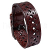 Vintage Hollow Out Leather Bracelet for Men - Unique Cycling Accessory ST5095914-1