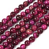 Natural Tiger Eye Beads Strands G-F591-18-8mm-05-2