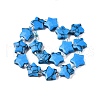 Synthetic Turquoise Dyed Beads Strands G-T138-193-2
