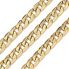 304 Stainless Steel Curb Chains Unwelded CHS-Z005-04G-2