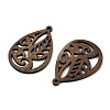 Walnut Wood Pendants WOOD-A025-04E-2