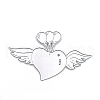 Valentine's Day Heart & Balloon & Wing Carbon Steel Cutting Dies Stencils PW-WG72639-01-3