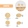 HOBBIESAY 48Pcs 4 Style 304 Stainless Steel Charms STAS-HY0001-09-2