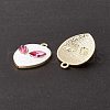 Alloy Enamel Pendants ENAM-B048-02A-4