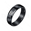 304 Stainless Steel with Crystal Rhinestone Finger Rings FS-WG3A8F6-03-2