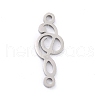 Non-Tarnish 201 Stainless Steel Pendants STAS-K003-05P-2