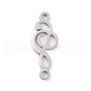 201 Stainless Steel Pendants STAS-K003-05P-2