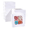 Rectangle Paper Biscuit Boxes with Clear Window CON-WH0107-03-1