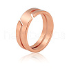 304 Stainless Steel Finger Rings FS-WGF5903-10-2