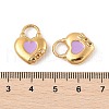 304 Stainless Steel Enamel Pendants STAS-P380-07G-03-3