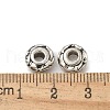 Tibetan Style Alloy Beads TIBE-P003-15AS-2