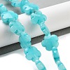 Natural Flower Amazonite Beads Strands G-F769-T01-01-2