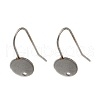 304 Stainless Steel Earring Hooks STAS-B087-09B-P-1