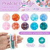 200Pcs 10 Colors Glass Beads GLAA-TA0001-29-13
