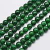 Natural Malaysia Jade Beads Strands X-G-A146-8mm-B04-3