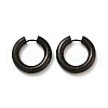 202 Stainless Steel Polishing Hoop Earrings EJEW-M106-02EB-05-4