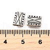 Tibetan Style Alloy Beads TIBE-L008-09AS-3