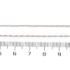 Brass Cardano Chains Necklaces for Women NJEW-D302-59P-3