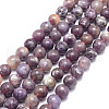 Natural Cherry Blossom Tourmaline Beads Strands G-M392-01A-1