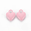 Spray Painted Alloy Charms PALLOY-Q433-032D-RS-1