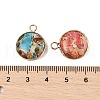 Natural Imperial Jasper Pendants KK-R214-02KCG-3