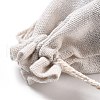Halloween Cotton Cloth Storage Pouches ABAG-M004-01N-4