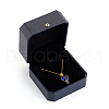 PU Leather Necklace Gift Boxes X-LBOX-L005-D03-3