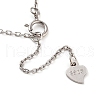 Anti-Tarnish 925 Sterling Silver Necklace STER-Z009-11P-3